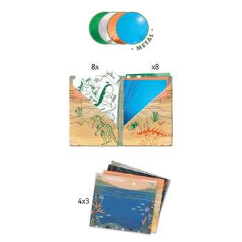 Artistic Patch Dinosauri 