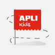 6 Jumbo Chalk Apli Kids