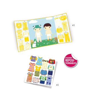 Stickers Abiti Djeco