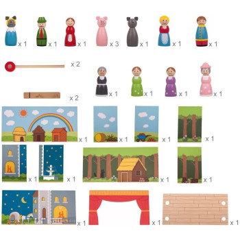 Teatrino Magnetico Bigjigs Toys