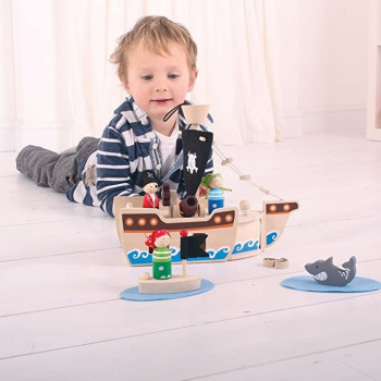 Nave dei Pirati Bigjigs Toys