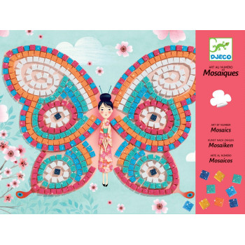 Mosaico Farfalla Djeco