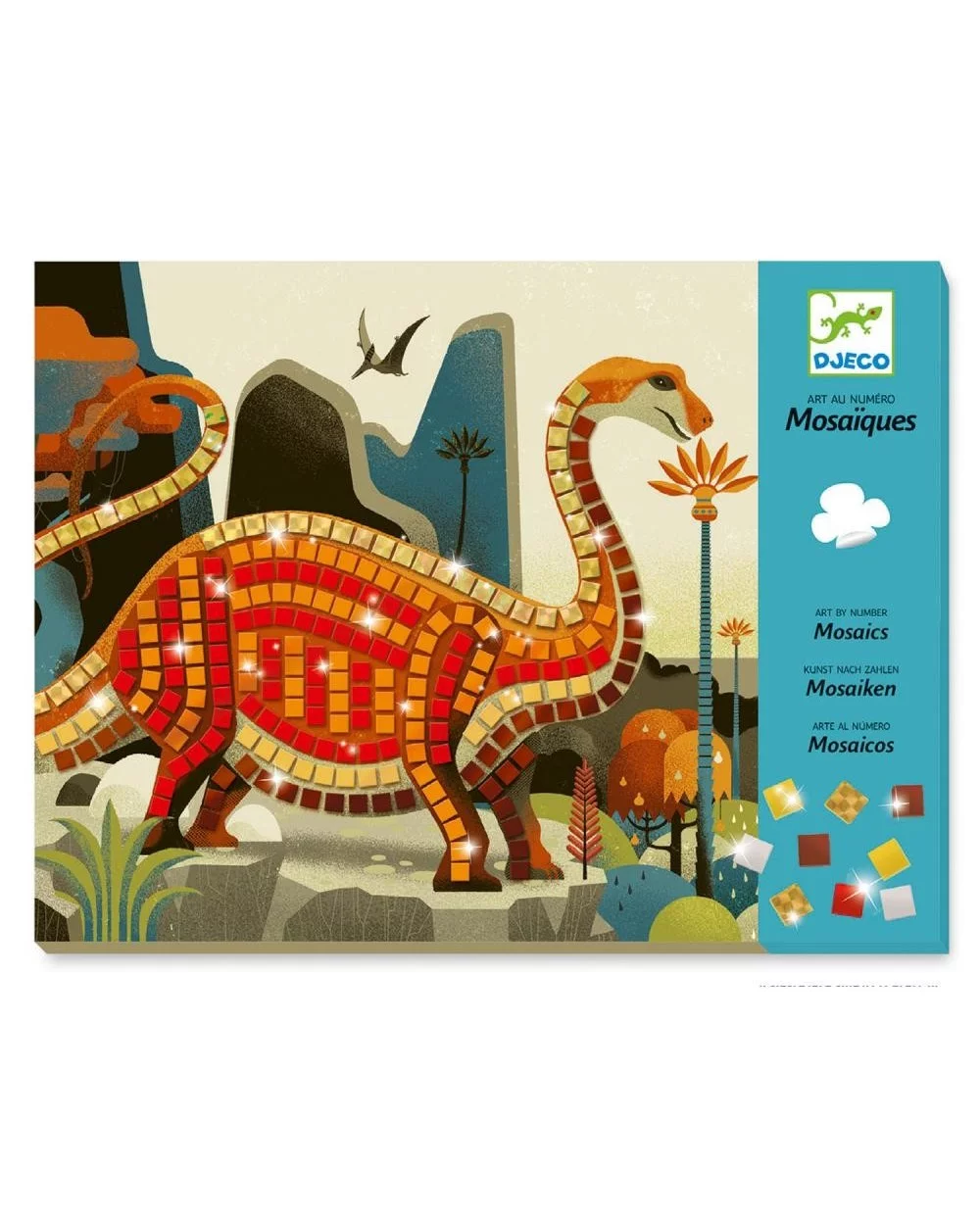Mosaico Dinosauri - Mastro Geppetto, giochi e giocattoli creativi