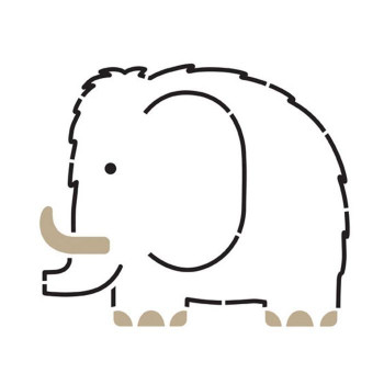 Stencil Dinosauri Djeco