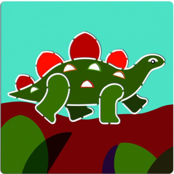 Stencil Dinosauri Djeco