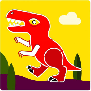 Stencil Dinosauri Djeco