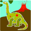 Stencil Dinosauri Djeco