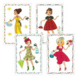 Stickers e Paperdoll Moda Djeco