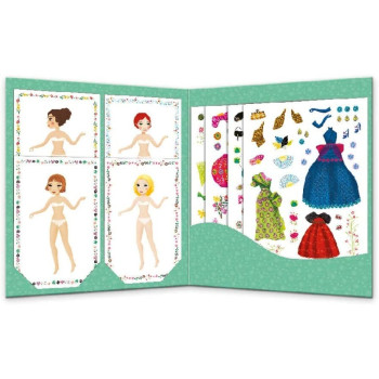 Stickers e Paperdoll Moda Djeco