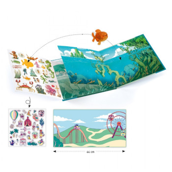 Histoires de Stickers Il mare Djeco