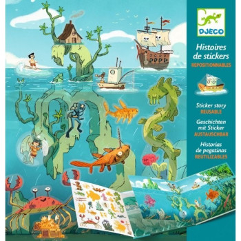 Histoires de Stickers Il mare Djeco