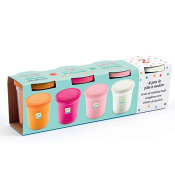 4 Vasetti Pasta Sweet Djeco