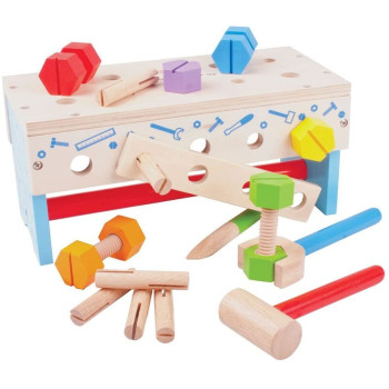 Banco/cassetta Attrezzi Bigjigs Toys