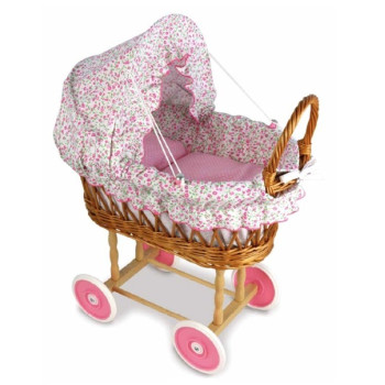 Carrozzina vimini Fiori Egmont Toys