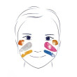 Colori da viso Metallic Djeco