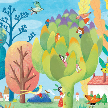 Puzzle Gallery Miss Bird Djeco