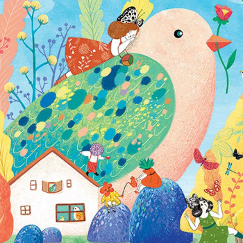 Puzzle Gallery Miss Bird Djeco