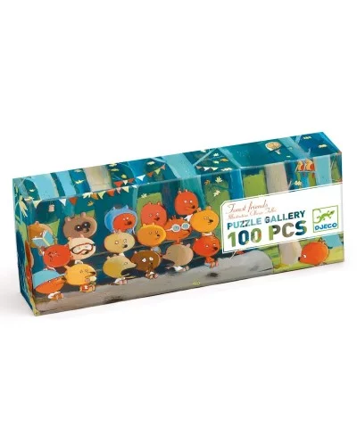Puzzle Gallery Forest Friends Djeco