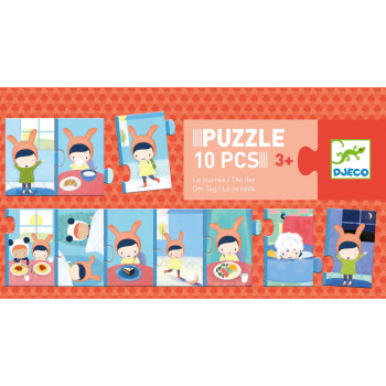 Puzzle Trio La Giornata Djeco