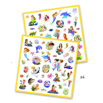 Stickers Sirene Djeco