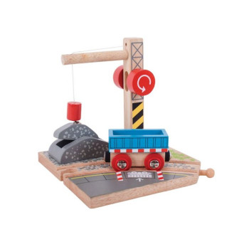 Gravel Crane Bigjigs Train