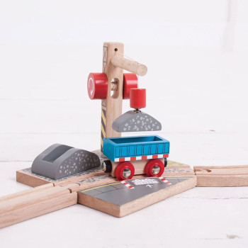Gravel Crane Bigjigs Train