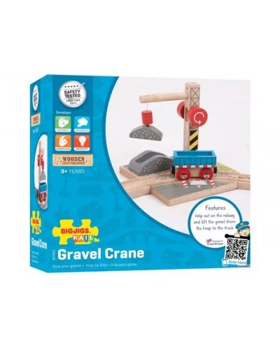 Gravel Crane Bigjigs Train