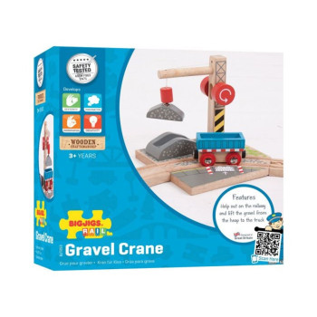Gravel Crane Bigjigs Train