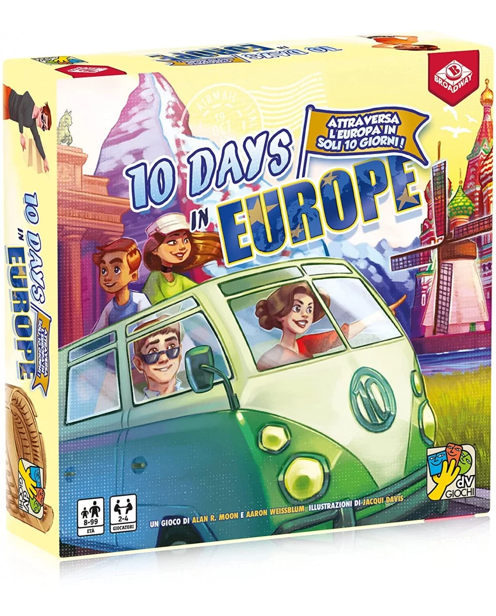 10 days in Europe DV giochi