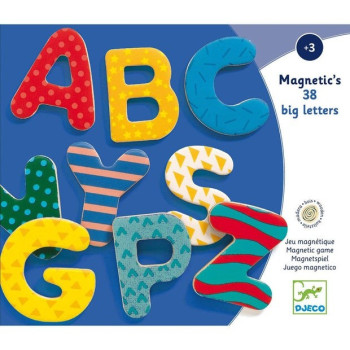 38 lettere maiuscole Djeco