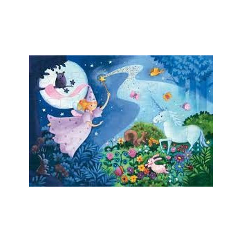Puzzle Fata e Unicorno Djeco