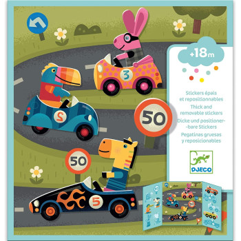 Stickers Auto Djeco