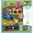 Stickers Auto Djeco