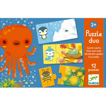 Puzzle Duo Nascondino Djeco