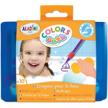10 Colors Bath Aladine Kids