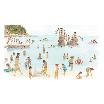 In spiaggia Topipittori