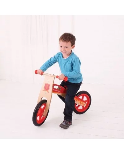Bici Equilibrio Rossa Bigjigs Toys