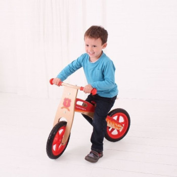 Bici Equilibrio Rossa Bigjigs Toys
