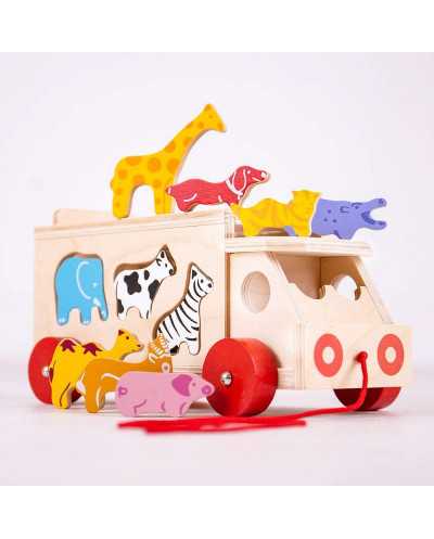 Camion Zoo Bigjigs Toys