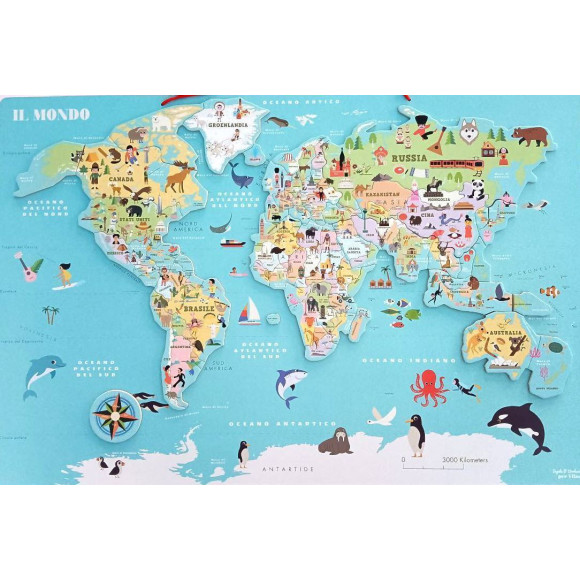 Carta del Mondo Vilac Carta del Mondo Vilac