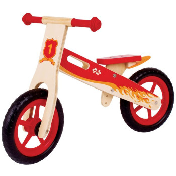 Bici Equilibrio Rossa Bigjigs Toys