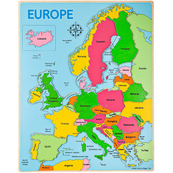 Puzzle Europa Bigjigs Toys