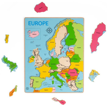 Puzzle Europa Bigjigs Toys