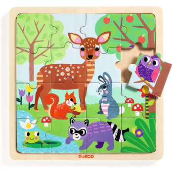 Puzzlo Forest Djeco