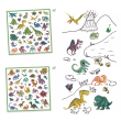 Stickers Dinosauri Djeco