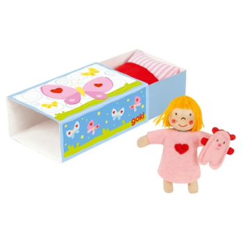 Doll in box Goki