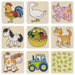 Gioco delle coppie Fattoria Goki
