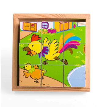 Cubi Puzzle Animali Bigjigs Toys
