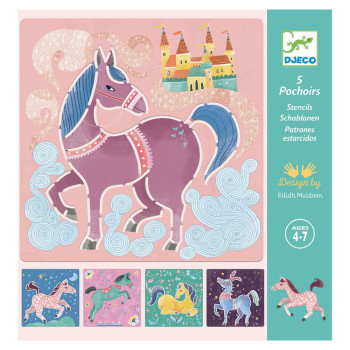 Stencil Horse Djeco
