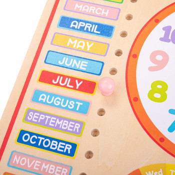 Calendar Clock Bigjigs Toys